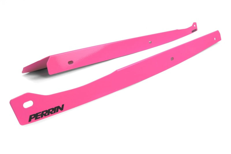 PERRIN 08-14 Subaru WRX/STI / 08-11 Impreza Fender Shroud Set - Hyper Pink