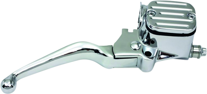 Bikers Choice Chrome 96-07 FL 96-10 ST Dyna 96-03 XL 11/16 Bore Chopped Handlebar Master Cylinder