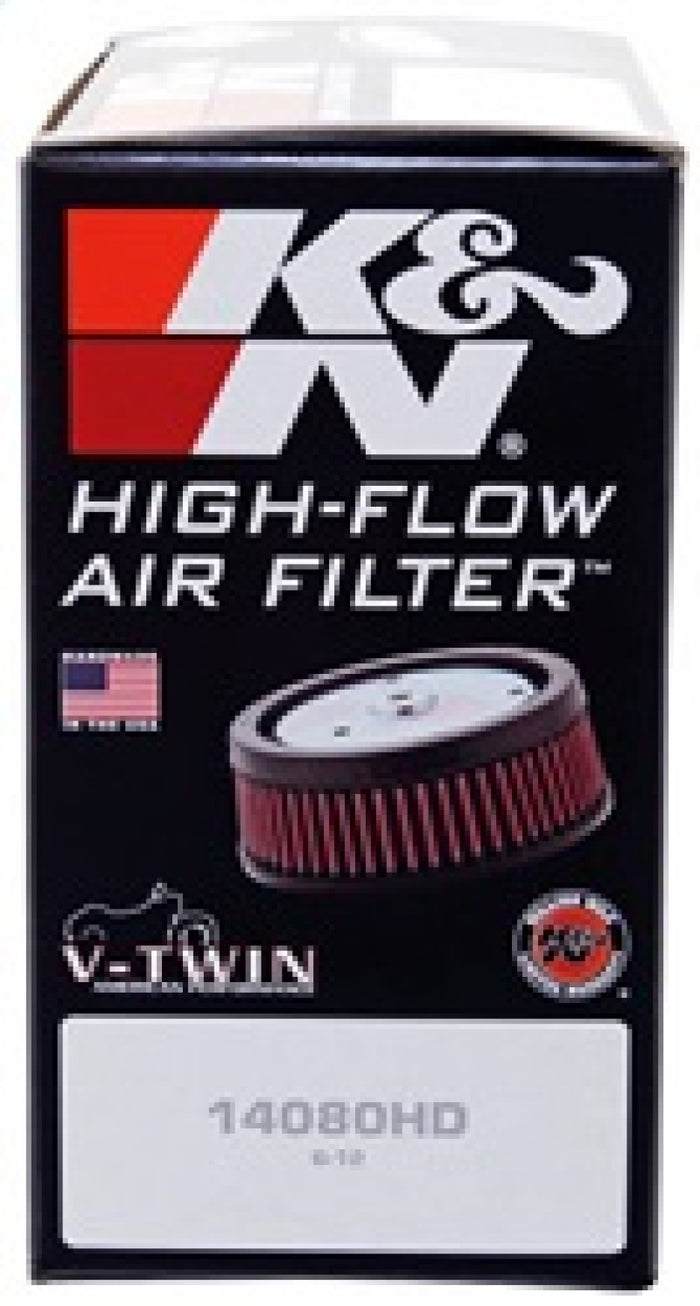 K&N Replacement Air Filter 5.5in Top OD x 6in Base OD x 2.313in H for Harley-Davidson