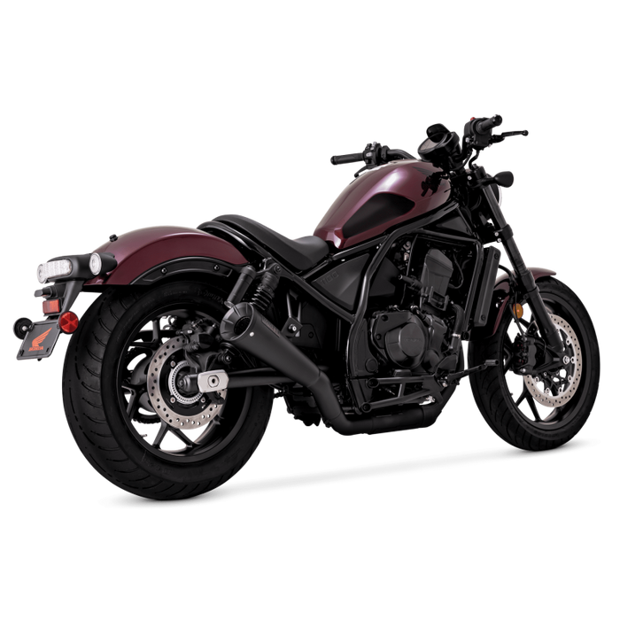 Vance & Hines HONDA 21-22 Rebel 1100 S/O Black Slip-On Exhaust