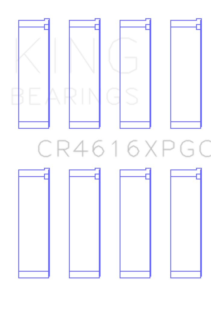 King Engine Bearings Subaru FA20 pMaxKote Performance Rod Bearing Set - Size STD