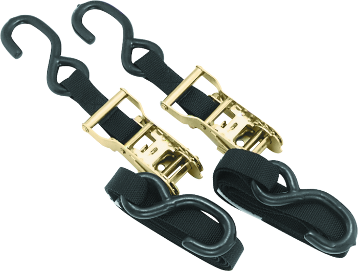 BikeMaster Tiedown 1in Rachet - Black