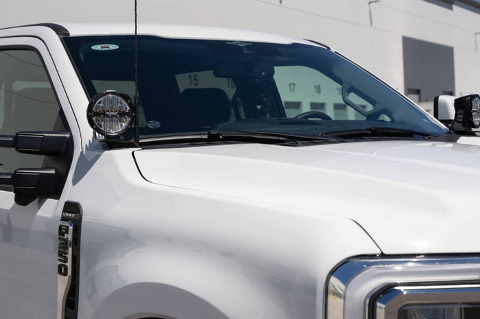 Addictive Desert Designs21-23 Ford Bronco/Raptor Dual Ditch Light Brackets