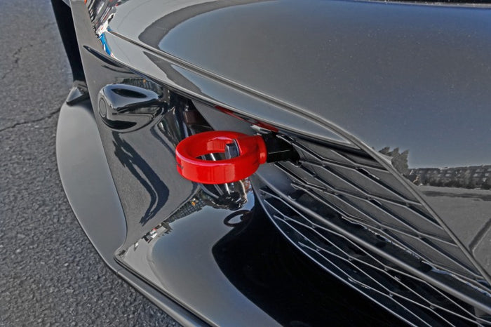 PERRIN 20-25 Toyota Supra Tow Hook Kit (Front) - Red