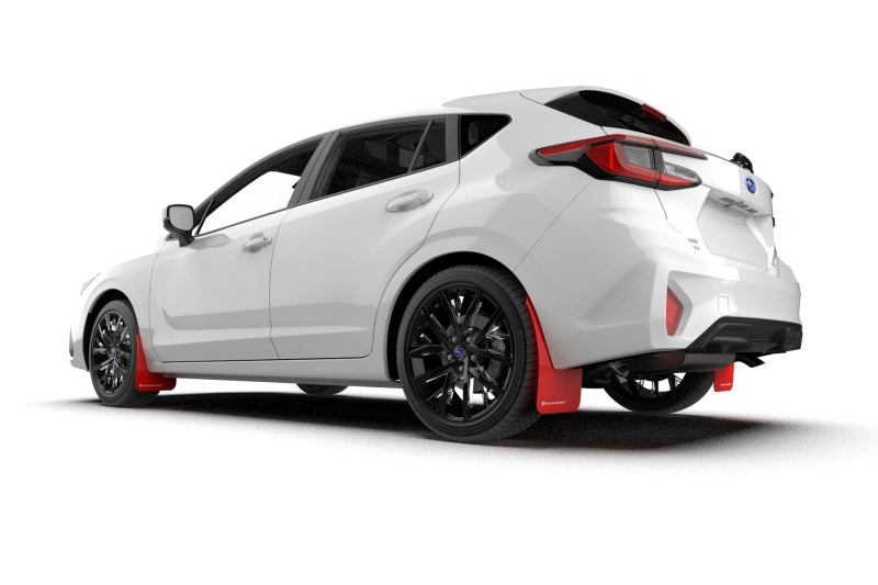 Rally Armor 24-25 Subaru Impreza Black UR Mud Flap w/ Red Logo