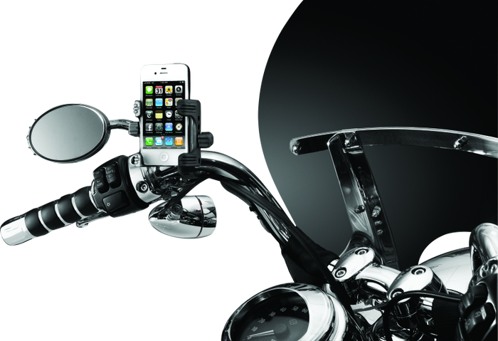 Kuryakyn Tech-Connect Bar Mount for 7/8 to 1-1/4 inch Bars 1-5/8 to 3-5/8 inches Wide