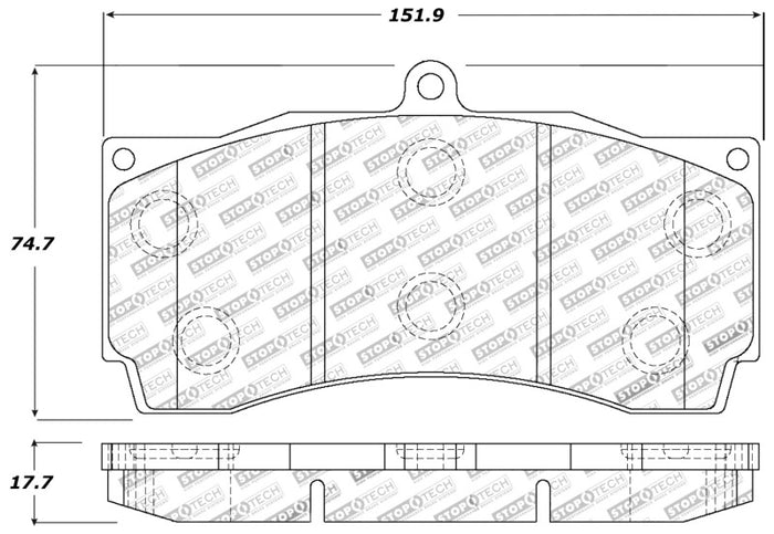 StopTech Performance Brake Pads