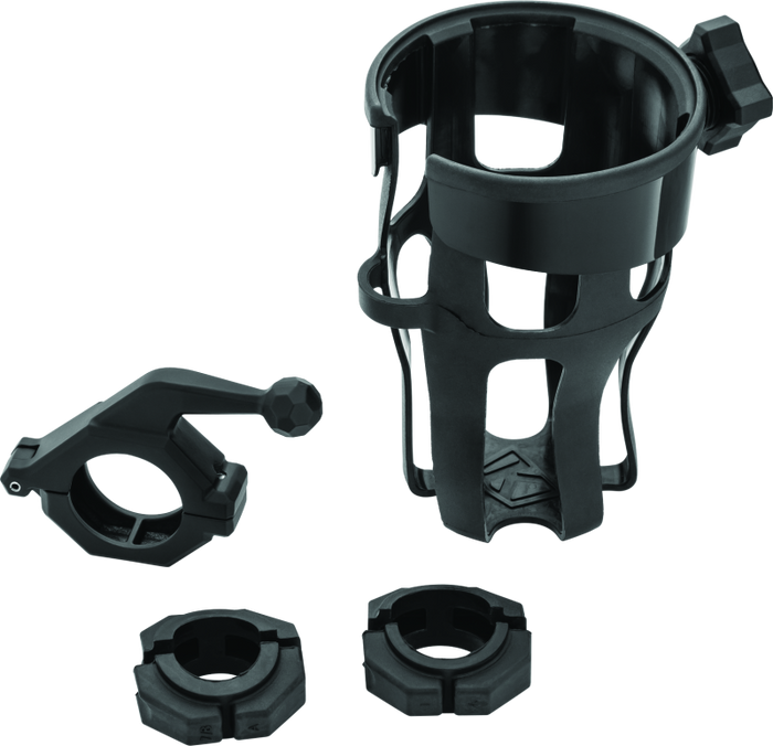 Kuryakyn Reflex Drink Holder With Bar Mount Universal Black
