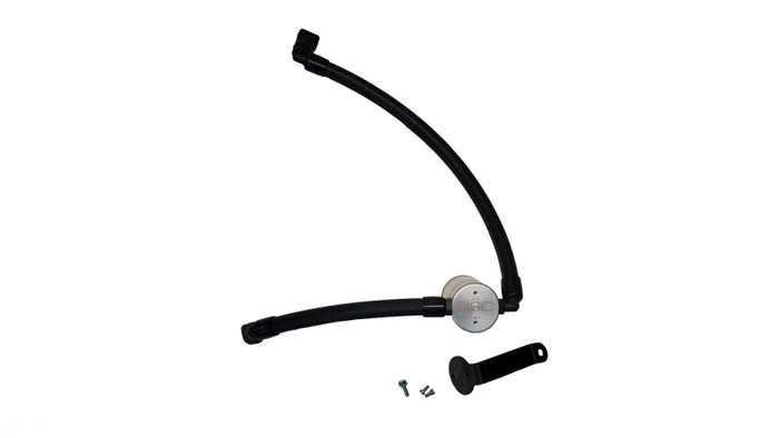 J&L 2021-2025 Ford Bronco 2.7L 3.0 Oil Separator Passenger Side- Clear Anodized