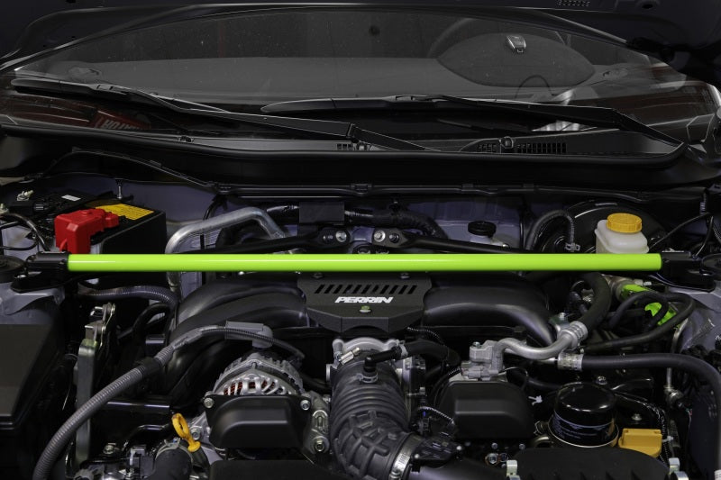 PERRIN 13-25 Subaru BRZ / Toyota GR86/86 / Scion FR-S Front Strut Brace - Neon Yellow