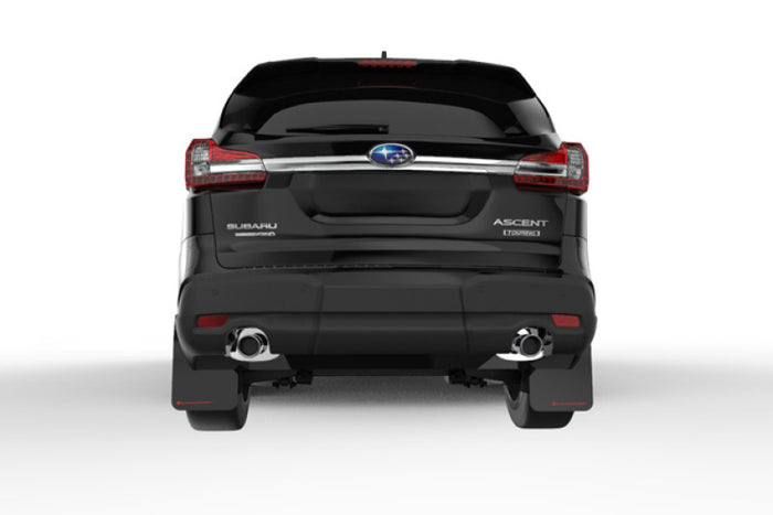 Rally Armor 18-25 Subaru Ascent Black UR Mud Flap w/Grey Logo