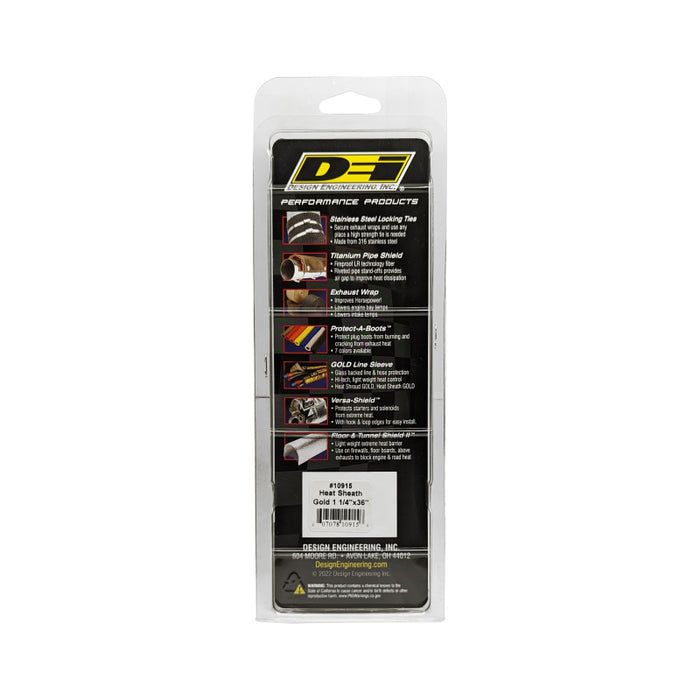 DEI Heat Sheath GOLD 1-1/4in x 36in