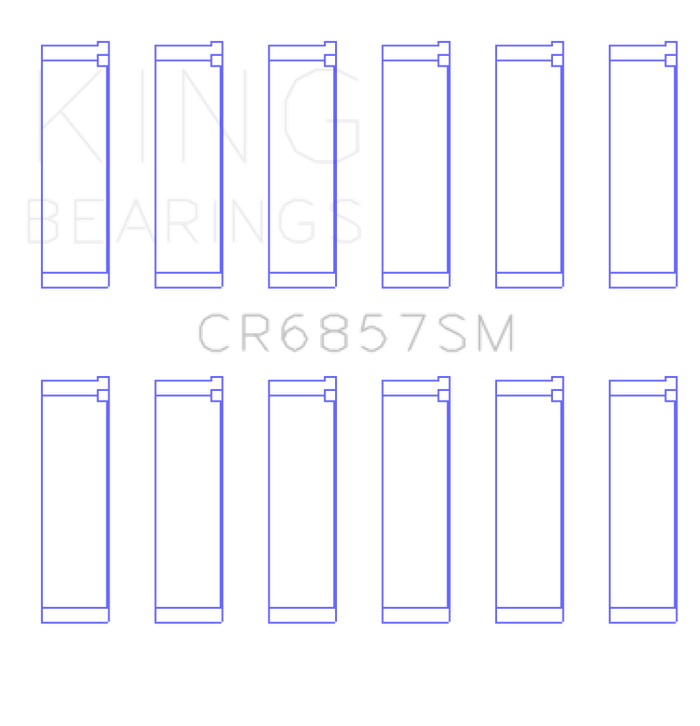King Engine Bearings Chrysler Pentastar 3.6L ERB V6 Connecting Rod Bearing Set - Size STD