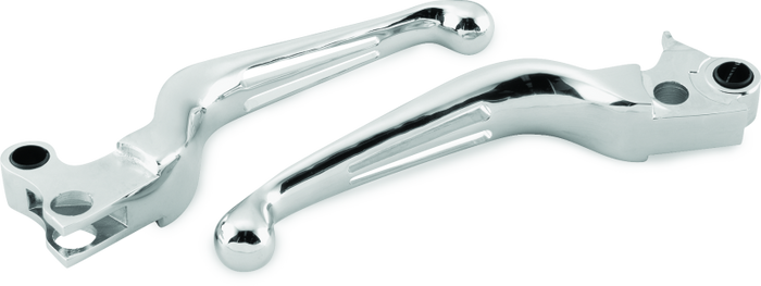 Bikers Choice 96-16 BigTwin 96-03 XL Chrome Slotted Lever Set Cable Clutch Only