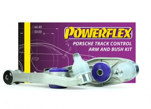 Powerflex-Porsche Track Control Arm Pair (997/987 Front)- at Damond Motorsports