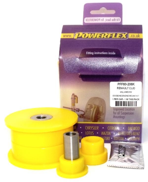 Renault Clio / Clio II (inc 172 & 182) Dog Bone Engine Mount Bushing Kit