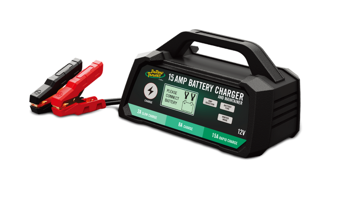 Battery Tender 12V 2A/8A/15A Selectable Chemistry Battery Charger