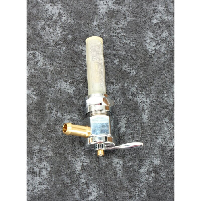 Bikers Choice Chrome Hex Petcock 22MM Right Outlet