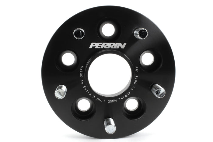 PERRIN Subaru/Toyota/Scion 25mm Wheel Adapter (Bolt-On Type) 5x100 to 5x114.3 w/56mm Hub - Pair