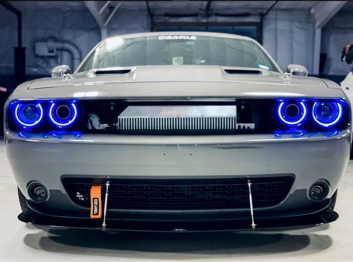 Oracle 15-21 Dodge Challenger Dynamic Surface Mount Headlight Halo Kit - - Dynamic