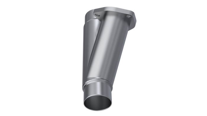 QTP 2.25in Weld-On QTEC Exhaust Cutout Y-Pipe