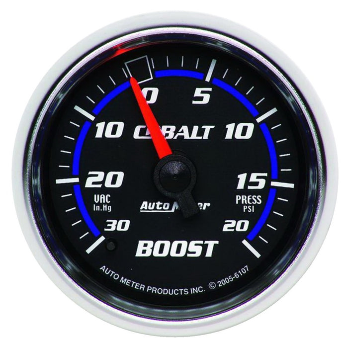 Autometer Cobalt 52mm 20psi Mechanical Boost Gauge
