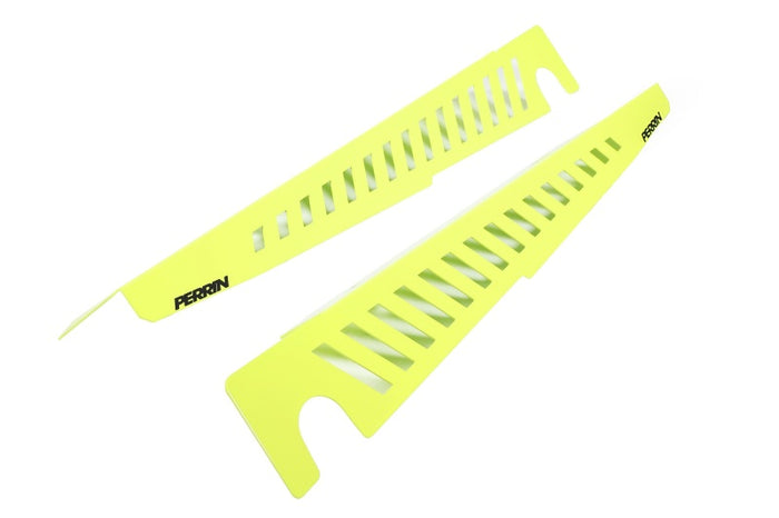 PERRIN 22-25 Subaru WRX Fender Shroud Set - Neon Yellow