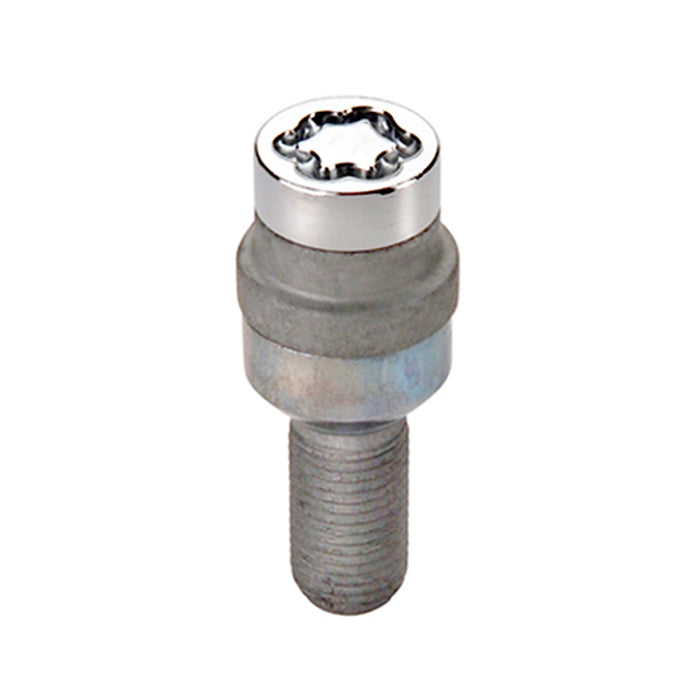McGard Wheel Lock Bolt Set - 4pk. (Radius Seat) M14X1.5 / 17mm Hex / 28.2mm Shank Length - Chrome