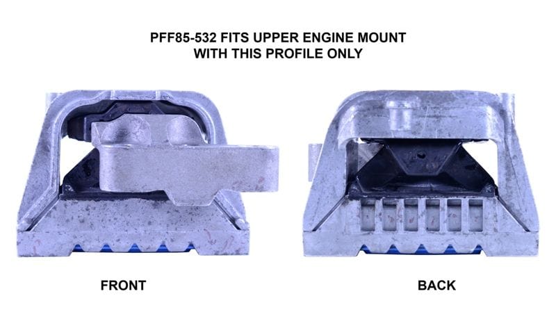Powerflex-Audi A3, TT / VW Golf 5/6, Passat Upper Engine Mount Inserts (1K0199262M)- at Damond Motorsports