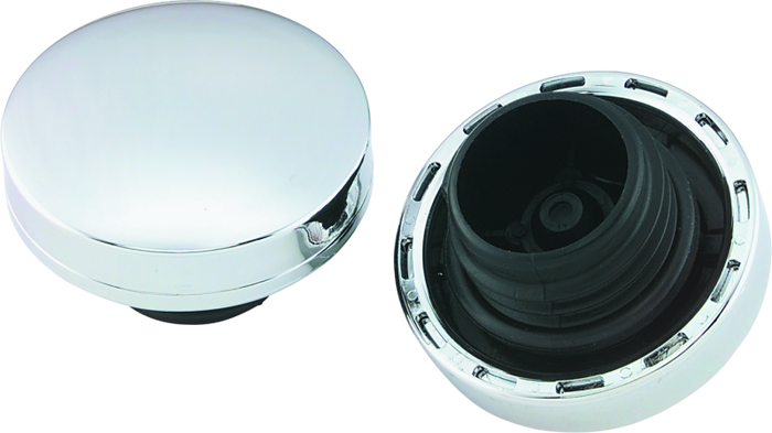 Bikers Choice 82-E96 Non-Vented High Top Gas Cap Left Side Fat Bob Screw In Type