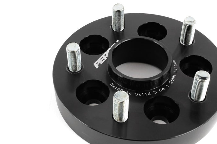 PERRIN Subaru/Toyota/Scion 25mm Wheel Adapter (Bolt-On Type) 5x100 to 5x114.3 w/56mm Hub - Pair