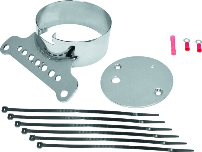Bikers Choice 99-00 FXR 95-05 XL Chrome Single Gauge Mount Replaces H-D 67053-95