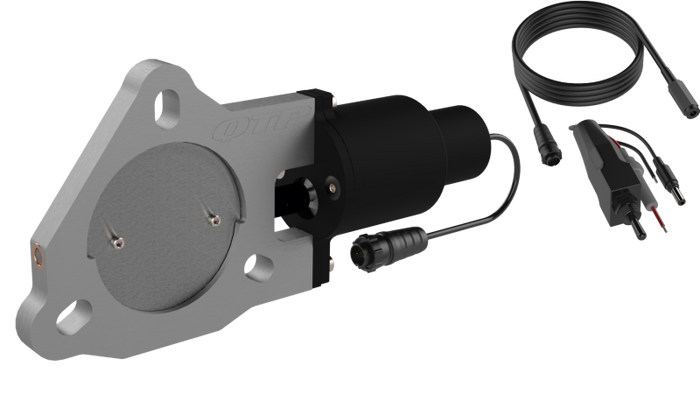 QTP 3in Bolt-On QTEC Electric Cutout Valve - Single