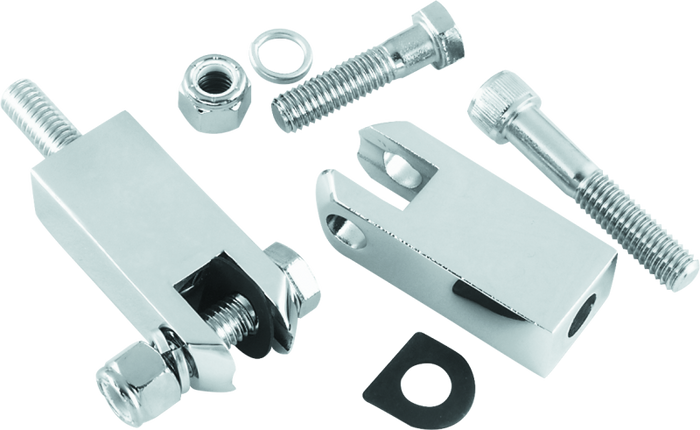 Bikers Choice 83-03 Sportster Chrome Passenger Peg Mount Kit Replaces H-D 50610-80T