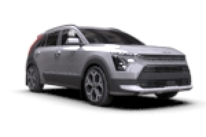 Rally Armor 23-25 Kia Niro SG2 Black UR Mud Flap Dark Grey Logo