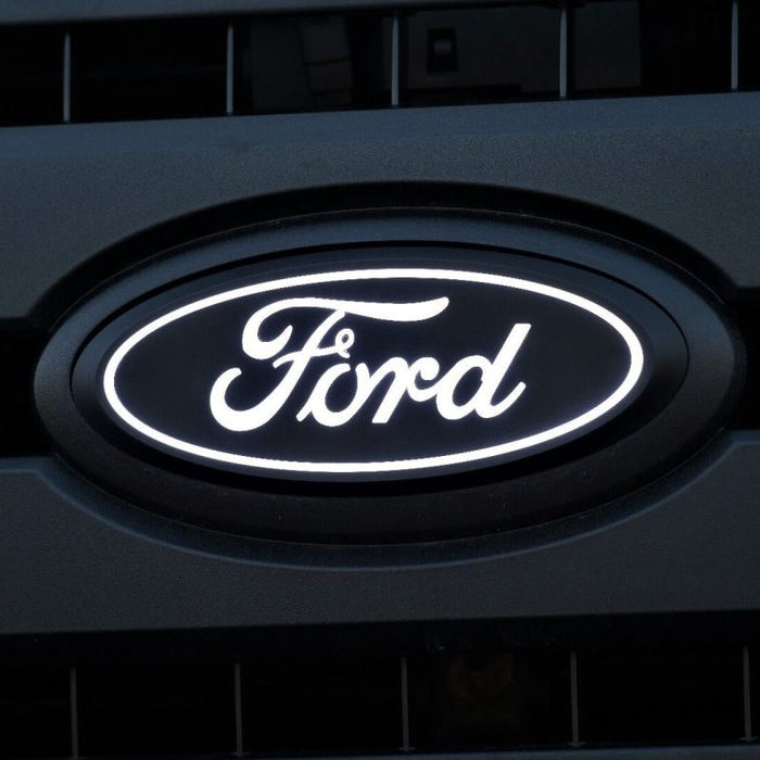 Putco 18-20 Ford F-150 Front Luminix Ford LED Emblem - Fits Honeycomb Grille