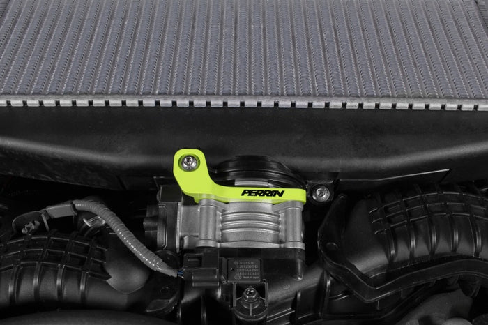 PERRIN 22-25 Subaru WRX / 19-25 Ascent / 20-25 Outback & Legacy Turbo TMIC Bracket - Neon Yellow
