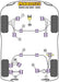 Powerflex-Mazdaspeed3 10-13 / Ford Focus Mk3 Inc ST and RS Powerflex Front Control Arm Rear Bushing Anti-Lift & Caster Offset- at Damond Motorsports