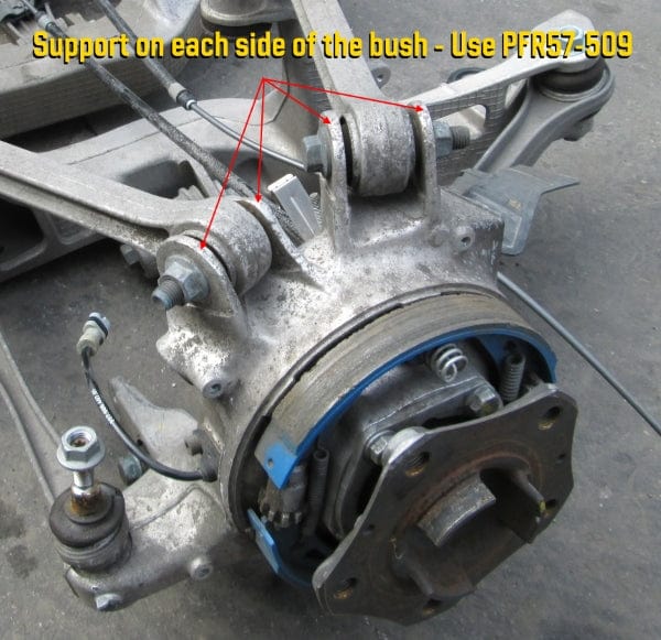 Powerflex-Porsche 911, 996 & 997 Rear Upper Link Arm Inner/Outer Bushing - 22 mm Arm- at Damond Motorsports