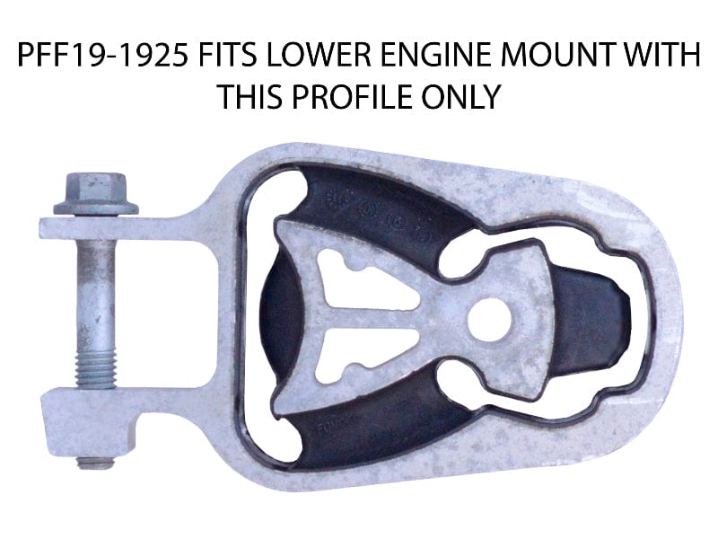 Powerflex-Volvo S60 / V60 / XC60 / V70 / XC70 / S80 Lower Engine Mount Insert- at Damond Motorsports