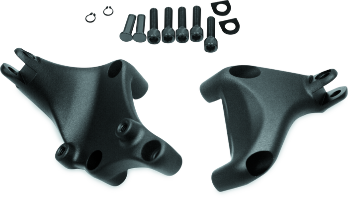 Bikers Choice 14-Up XL Black Passenger Footpeg Mount