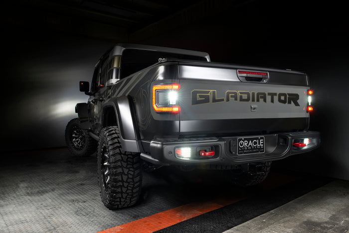 Oracle 2020+ Jeep Gladiator JT Flush Mount LED Tail Lights - Tinted Lens