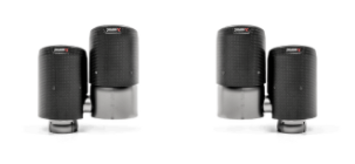 Akrapovic 17-18 Porsche Panamera Turbo Tail Pipe Set (Carbon)
