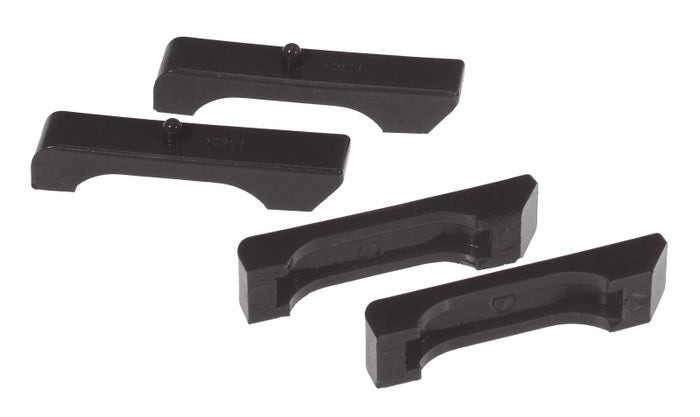 Prothane 68-87 GM Small Block Radiator Isolators - Black