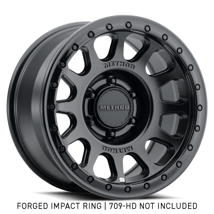 Method Beadlock Ring - 20in Forged - Style 1 - Gloss Black