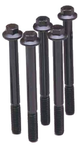 ARP M12 x 1.50 x 25 Hex Black Oxide Bolts (5/pkg)