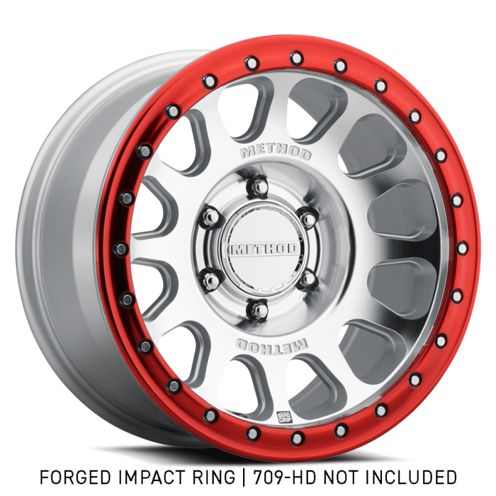 Method Beadlock Ring - 18in Forged - Style 1 - Red