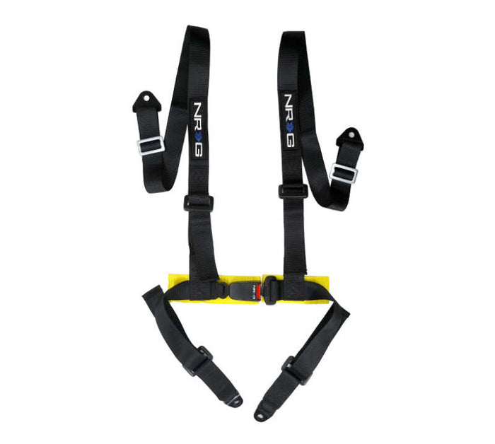 NRG 4 Point Seat Belt Harness / Buckle Lock- Black