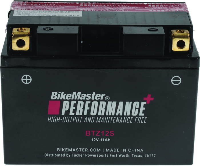 BikeMaster BTZ12S Battery