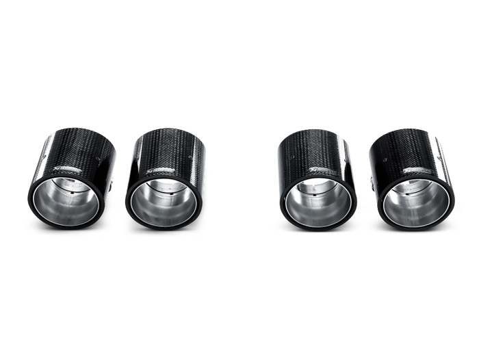 Akrapovic 07-13 BMW M3 (E90/E92/E93) Tail Pipe Set (Carbon)